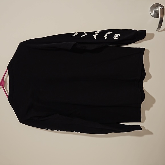 The Nightmare Before Christmas black graphic tee long sleeve UNISEX Disney - Picture 5 of 6